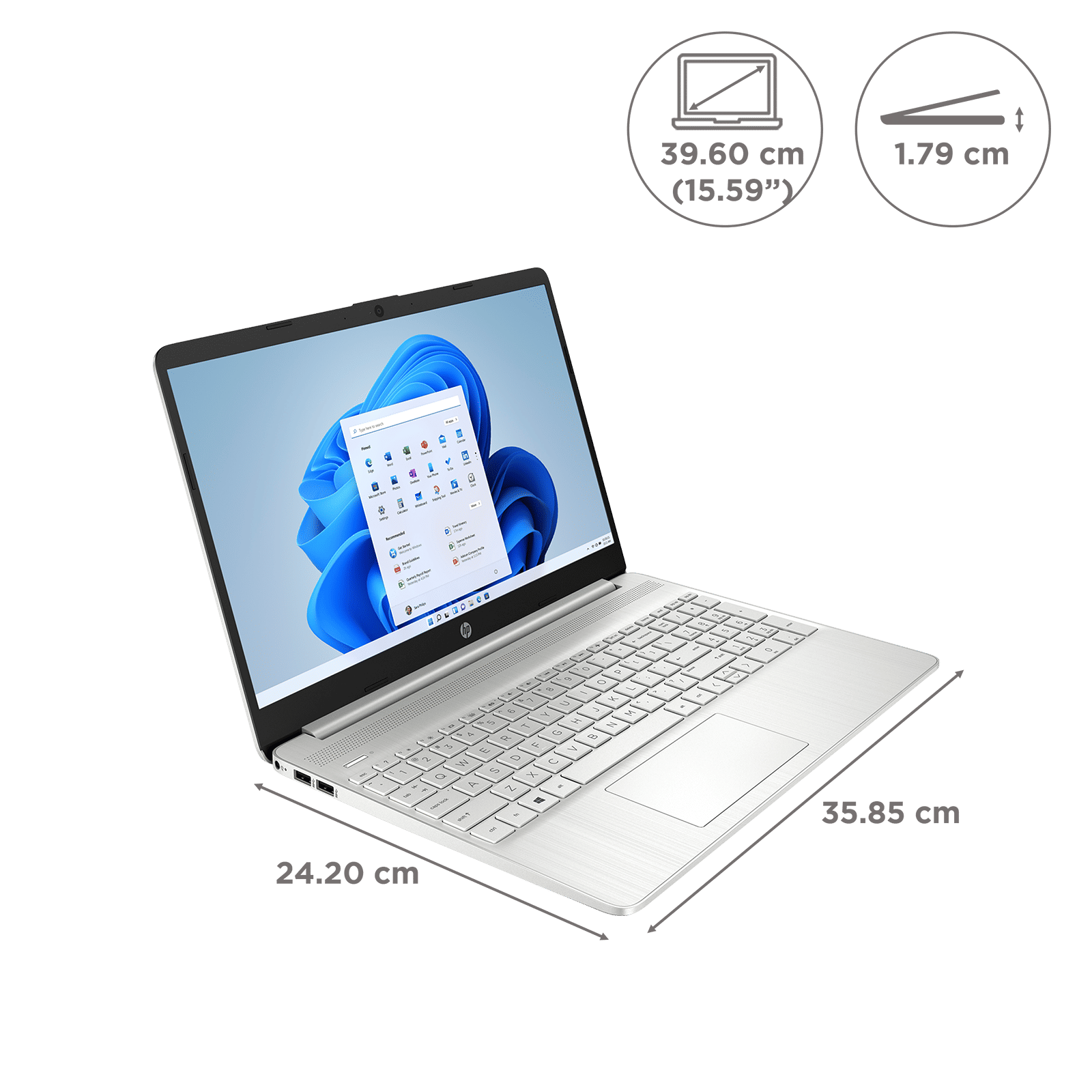 Buy HP 15s Fq5112TU Intel Core I5 12th Gen 15 6 Inch 16GB 512GB